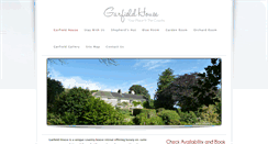 Desktop Screenshot of garfieldhouse.co.uk